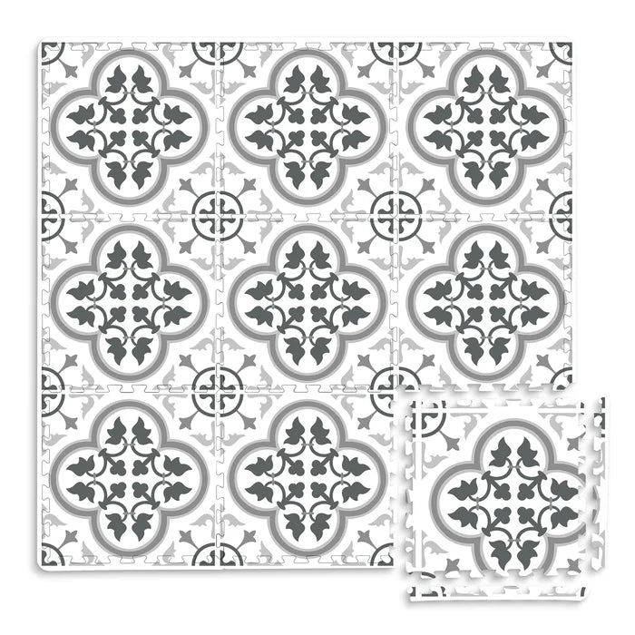 34.2'' L x 34.2'' W x 0.4'' Foam Tile