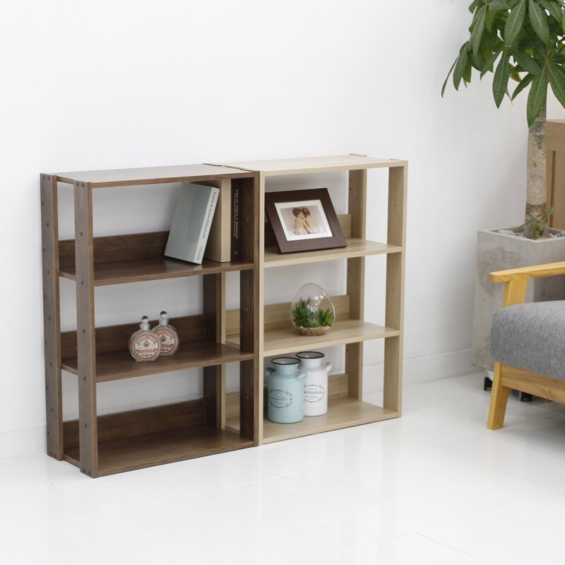 34.63'' H x 15.76'' W Etagere Bookcase KB888