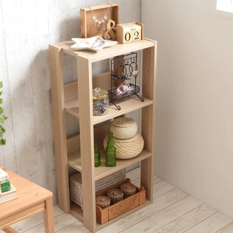 34.63'' H x 15.76'' W Etagere Bookcase