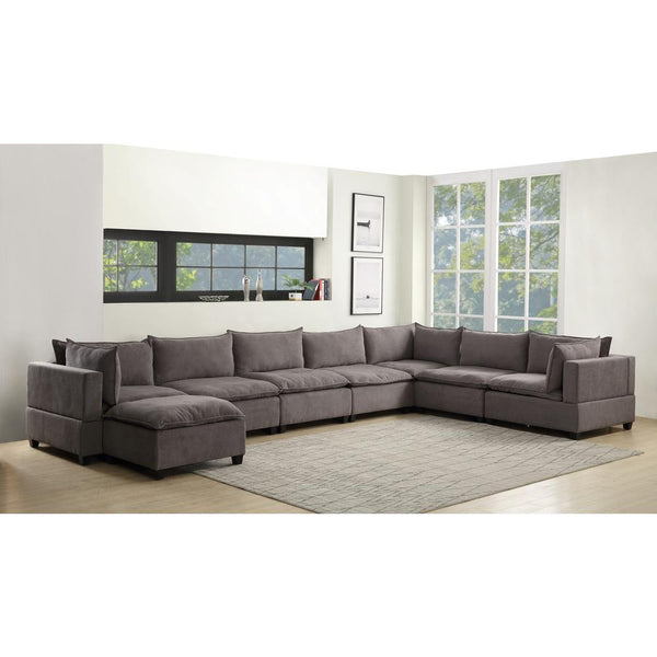 Light Gray Armless Chair