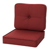 45x25 in. Indoor Outdoor Deep Seat Cushion Set,Solid Waterproof Patio Chair Cushions Set for Outdoor Patio Furniture