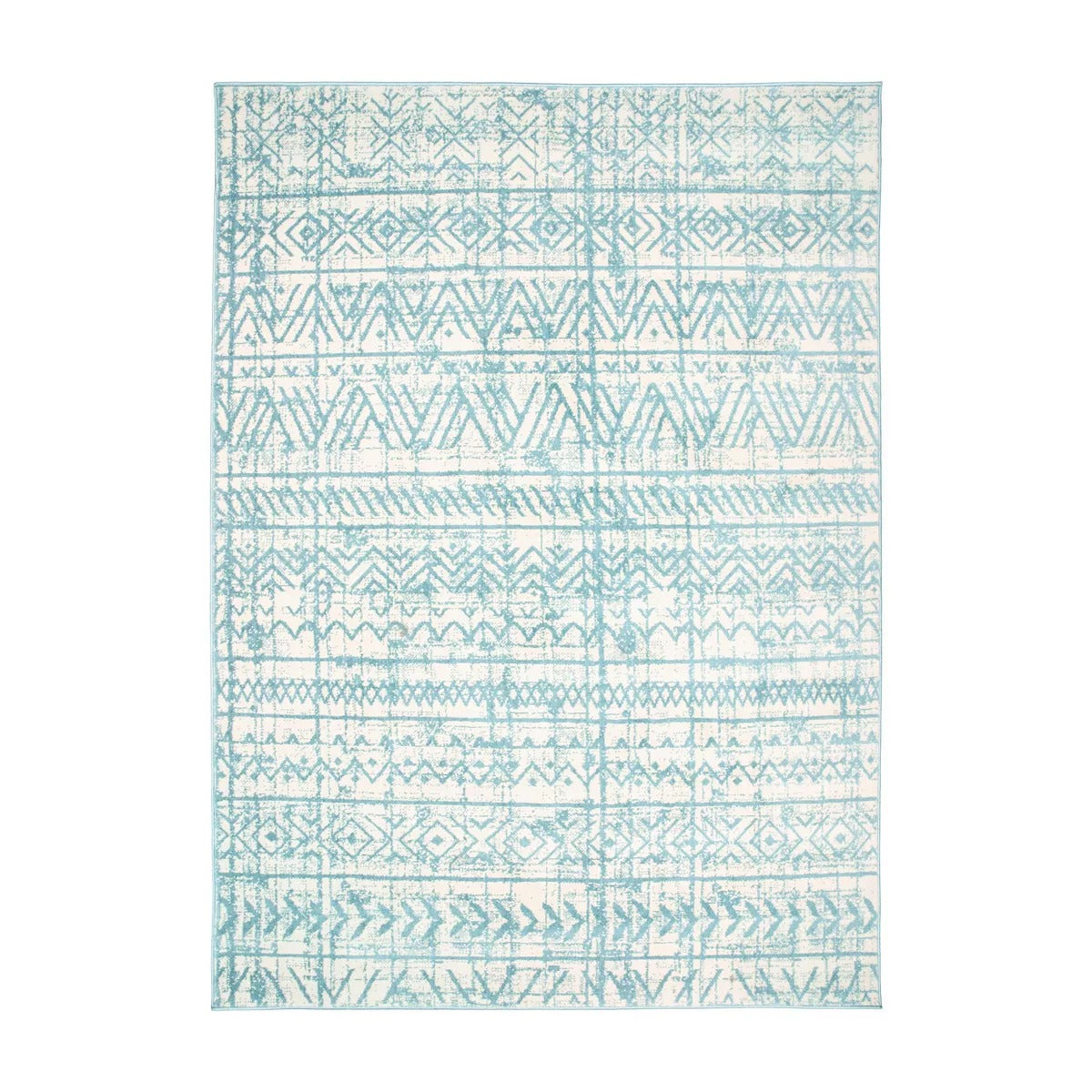 World Rug Gallery Monaco Geometric Bohemian Rug KRUG335-B1-S1