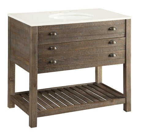 36'' Single Bathroom Vanity with Vanity Top