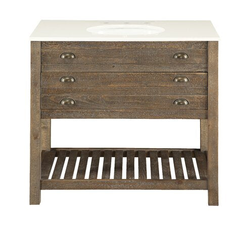 36'' Single Bathroom Vanity with Vanity Top