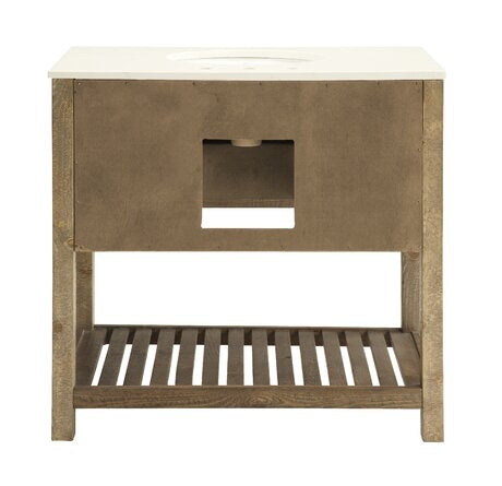 36'' Single Bathroom Vanity with Vanity Top