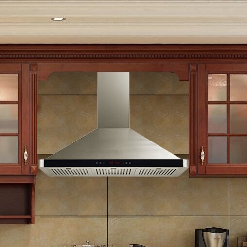 36" 520 CFM Convertible Wall Mount Range Hood pt843