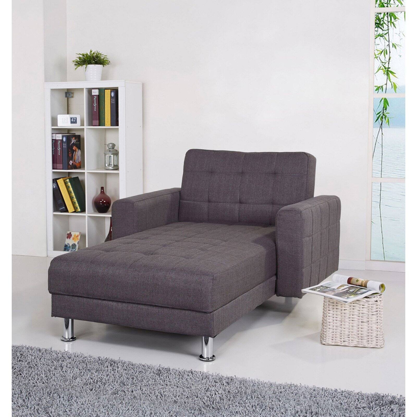 Gold Sparrow Frankfort Fabric Convertible Sectional Sofa pt739