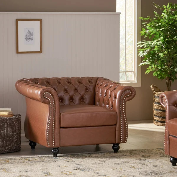 39.5'' Wide Tufted Chesterfield Chair