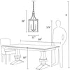 3 - Light Lantern Cylinder Pendant #J54