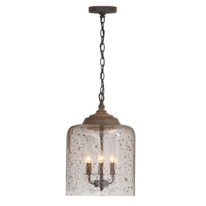 3 - Light Nordic Gray Unique/Statement Pendant (final cut, no further discounts)