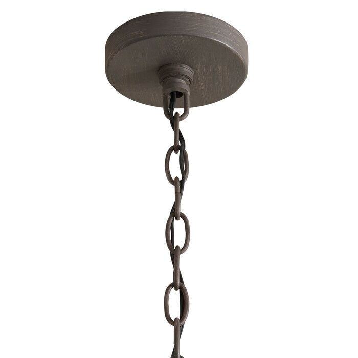 3 - Light Nordic Gray Unique/Statement Pendant (final cut, no further discounts)