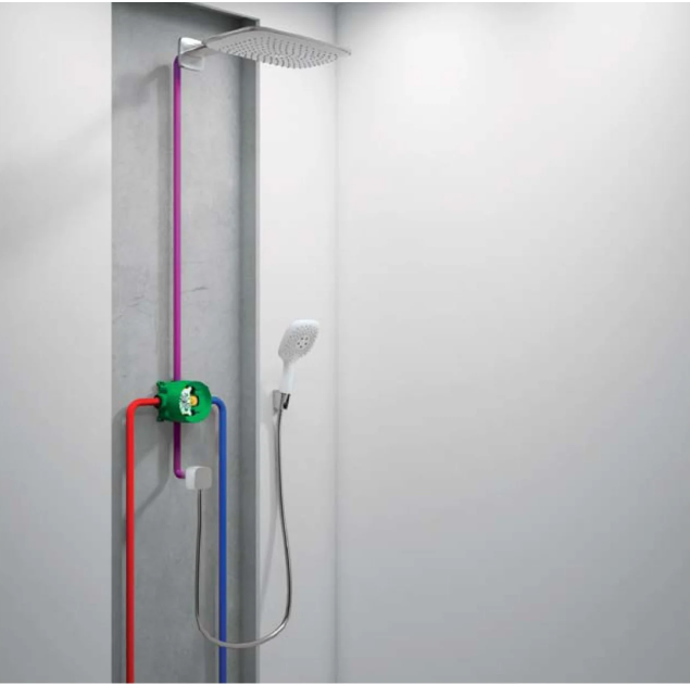 Hansgrohe iBox Universal Plus Rough In Valve with Service Stop for Hansgrohe and Axor Shower Trims Only