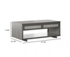 47.38 in. Crete Oak Rectangle MDF Coffee Table with Drawers