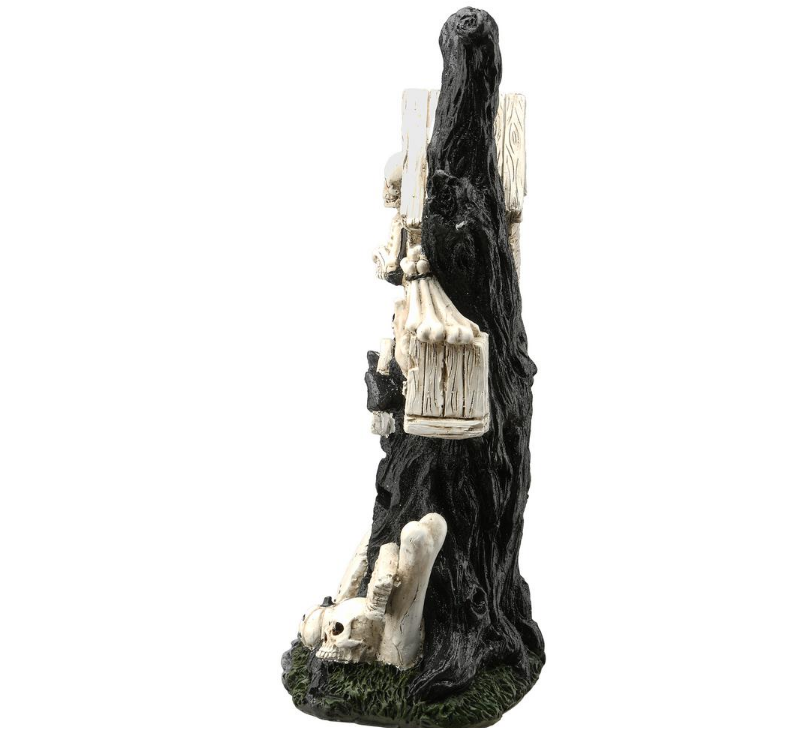 15 in. Halloween Tree Houses with Battery Operated LED Light KB864