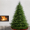7-1/2 ft. Feel Real Norway Spruce Hinged Artificial Christmas Tree