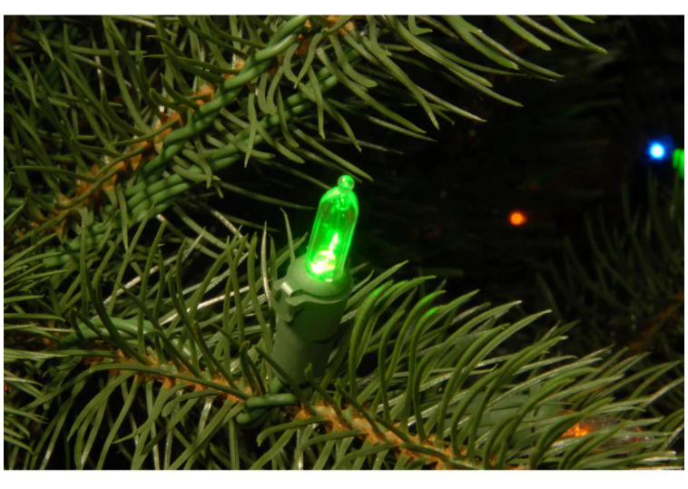 6.5 ft. Downswept Douglas Pencil Slim Fir Artificial Christmas Tree with Dual Color LED Lights