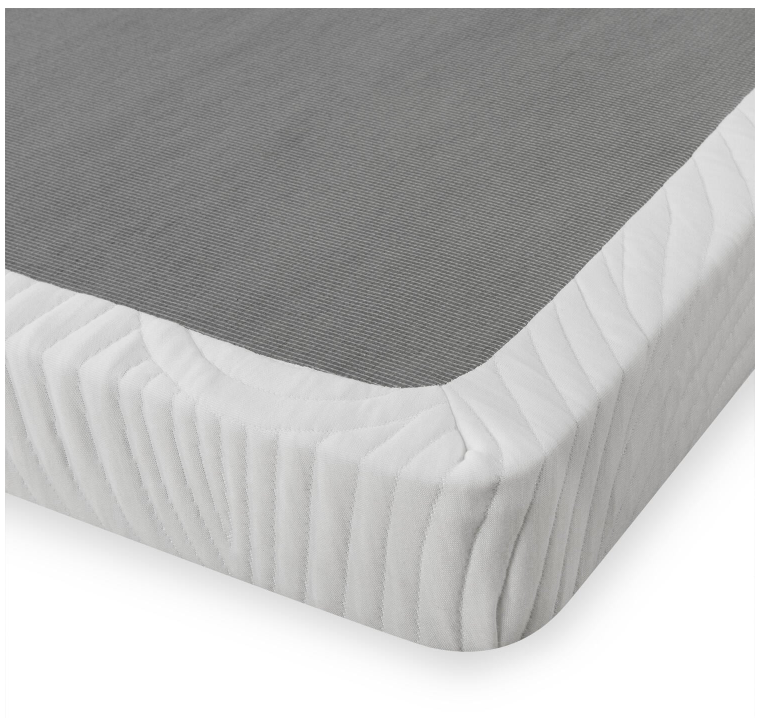 4 in. Profile Queen White Metal Box Spring, No Assembly VB394