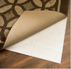 9 ft. x 12 ft. Rubberized Non-Slip Area Rug Pad Gripper in White (Set of 3)