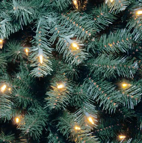 6.5 ft. North Valley Blue Spruce Artificial Christmas Tree with Clear Lights