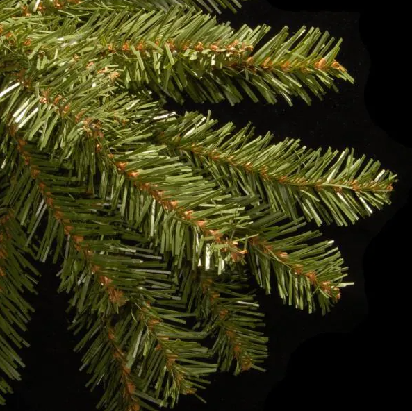 7-1/2 ft. Dunhill Slim Fir Hinged Artificial Christmas Tree with 600 Clear Lights