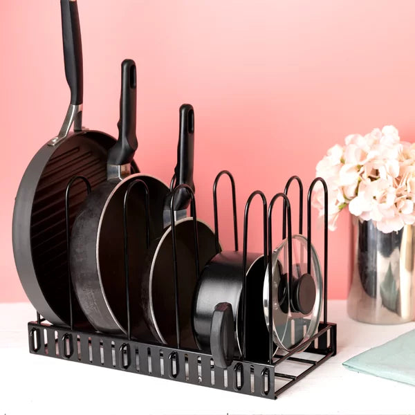 3 DIY Method Freestanding Pot Rack