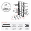 3 DIY Method Freestanding Pot Rack