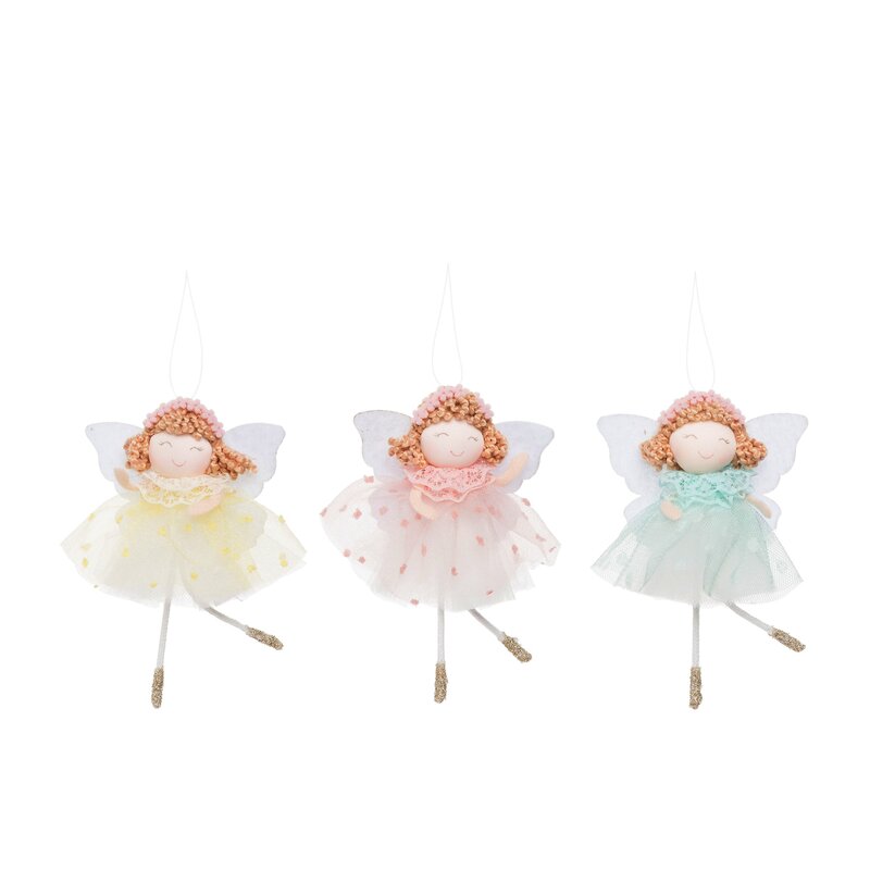 3 Piece Angels Hanging Figurine Ornament Set (Set of 3) CYS179