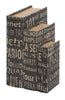 3 Piece Box Book Set #HA995