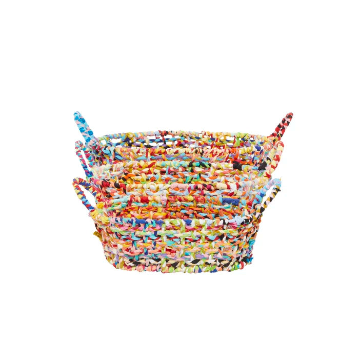 3 Piece Fabric Basket Set