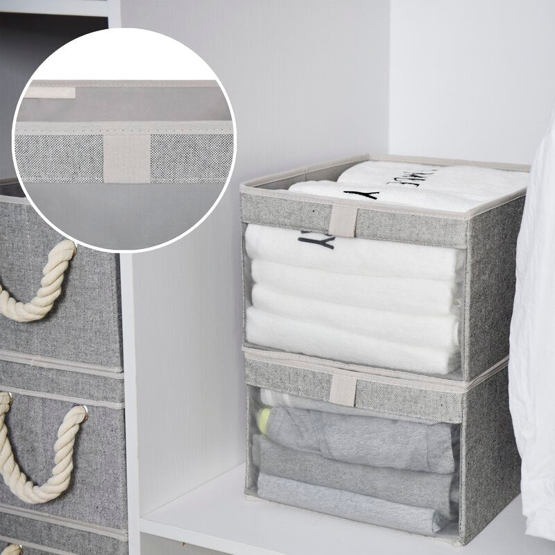 3 Piece Fabric Bin Set (Set of 3) B22-DS76