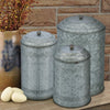 3 Piece Kitchen Canister Set #HA769