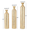 3 Piece Pesina Gold Wood Floor Vase Set (set of 3)  KB1221-A4-B1-P1