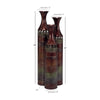 3 Piece Solal Bronze Indoor / Outdoor Metal Floor Vase Set (set of 3) KB2461-A1-B3-P2
