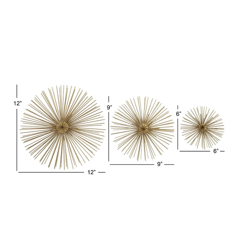 3 Piece Star Wall Decor Set