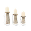 3 Piece Tabletop Candlestick Set KB255