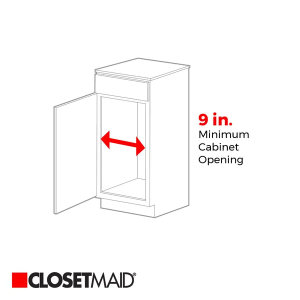 3 Tier Compact Kitchen Cabinet Pull Out Drawer