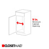 3 Tier Compact Kitchen Cabinet Pull Out Drawer