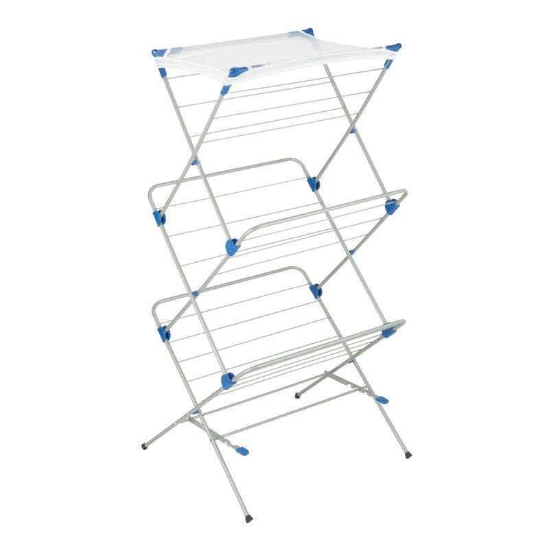 3 Tier Mesh Top Folding Drying Rack KB926