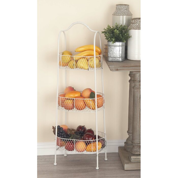 3 Tier Metal Basket