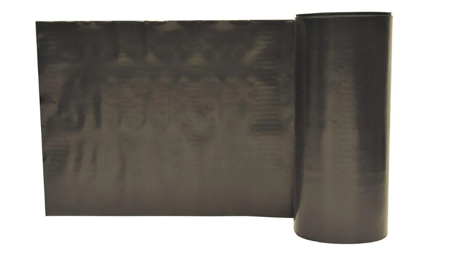 1 ft. x 300 ft. Black Flashing Plastic Sheeting B110-KS450