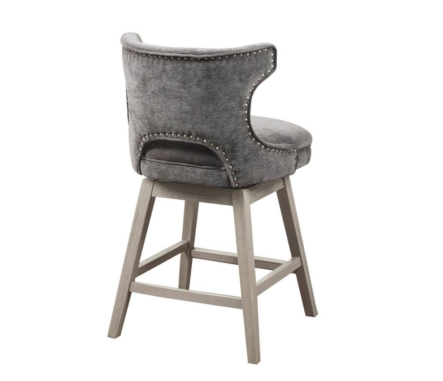 25.75" Cheryl Swivel Counter Height Barstool - Madison Park