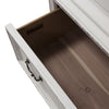 Magnolia Manor Armoire Base  with Antique Brass Knob and Bail Hardware in Antique White Finish (TTR436?)