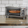 4-Slice Stainless Steel Toaster Oven with Natural Convectio TTR572