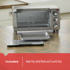 4-Slice Stainless Steel Toaster Oven with Natural Convectio TTR572