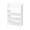 4 Tier Home Storage Organizer Standing Shoe Rack Shelf Cabinet