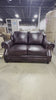 Load and play video in Gallery viewer, Clayhatchee 62&#39;&#39; Leather Loveseat