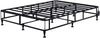 ZINUS Keenan Metal Mattress Foundation / Standing Box Spring / Headboard Brackets Included / Easy Assembly, Queen