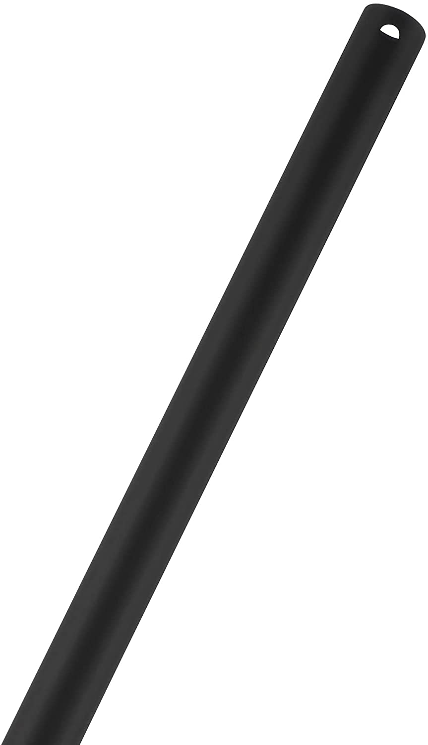 36in Ceiling Fan Extension Downrod in Matte Black