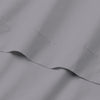 1200 Thread Count Luxury Cotton Blend Wrinkle Resistant Sheet Set Queen Light Grey