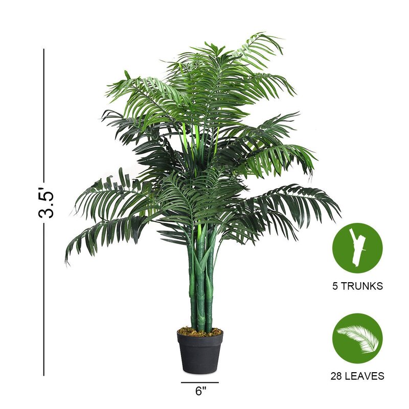 42'' Artificial Palm Tree in Pot